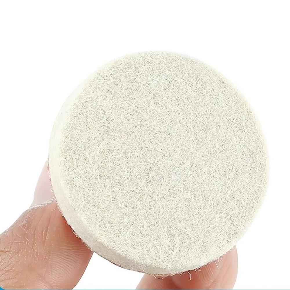 Thickened Wool Polishing Wheel 115/125mm Mirror Polishing Pad Practical Sanding Disc for Marble