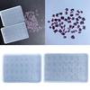 Creative-Jewelry Making Mould Keychains Craft DIY Crystal Epoxy Mold Gothic Style Letter Molds Mirror Handmade Pendant