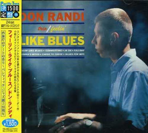 

CD DON RANDY - Feelin-like blues TOCJ6386 Japan Obi Jazz
