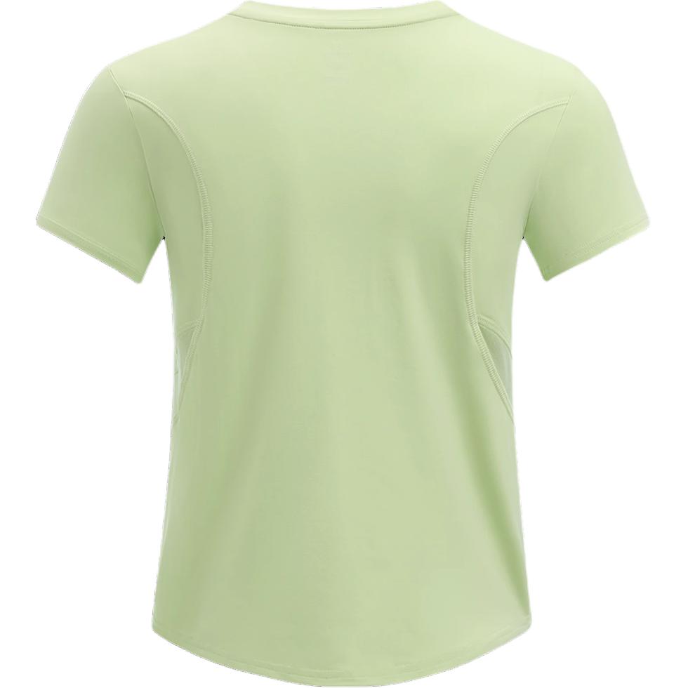 Under Armour Soft Breathable Simple Solid Color Pullover Round Neck Short Sleeve T-Shirt Women tops Vintage-Light-Green 1386400-383