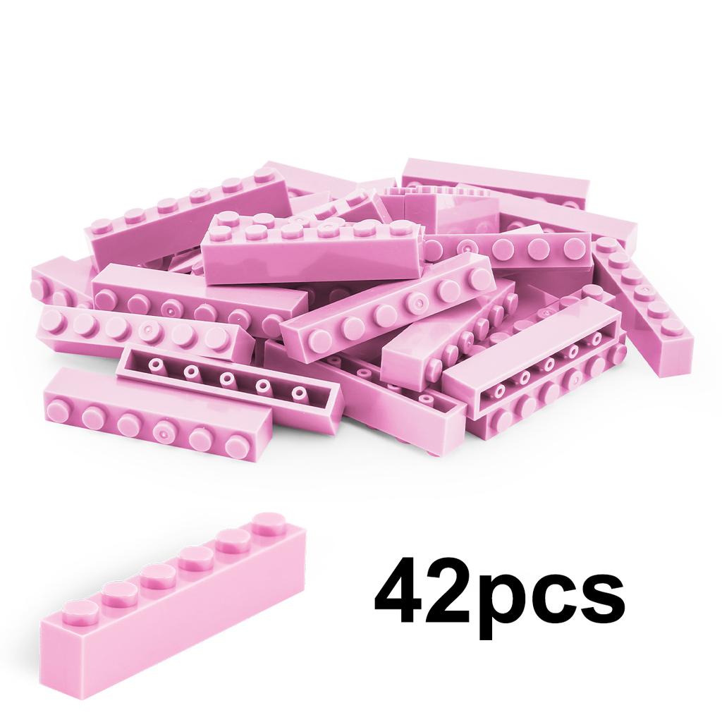 100g1x6high brickBuilding Blocks Thick FiguresBricks Dots Educational Creative SizeCompatible With Plastic Toys forChildren