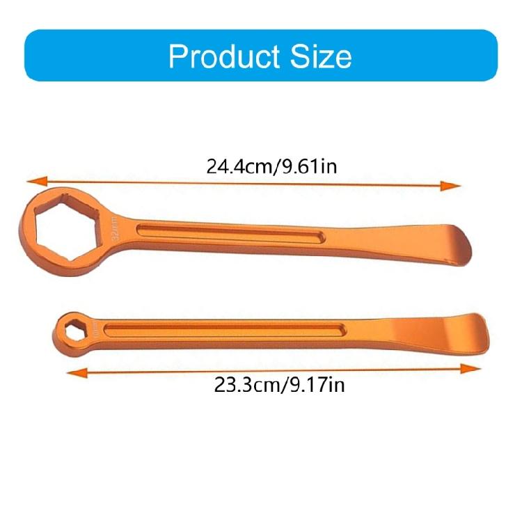 Tire Removal Installation Tool Motorbike Tyre Repair Tool Motorcycle Tire Change Kit Aluminum Tire Lever Wrench Tool Set