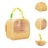 Portable Hamster Carrier Cage Transparent Pet Outgoing Cage Hamster Carry Case for Small Animals Guinea Pig Chinchilla Traveling