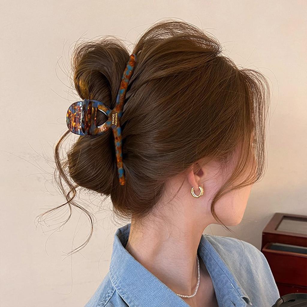 Acetic Acid Hair Claw Clips Strong Hold & Nonslip Holiday Hair Clips for Thick Hair Long Hair Curly Hair