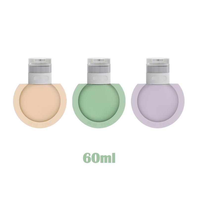 

3Pcs/Set Refillable Empty Lotion Bottle Travel Portable Soft Silicone Shampoo Shower Gel Liquid Cosmetic Squeeze Dispenser