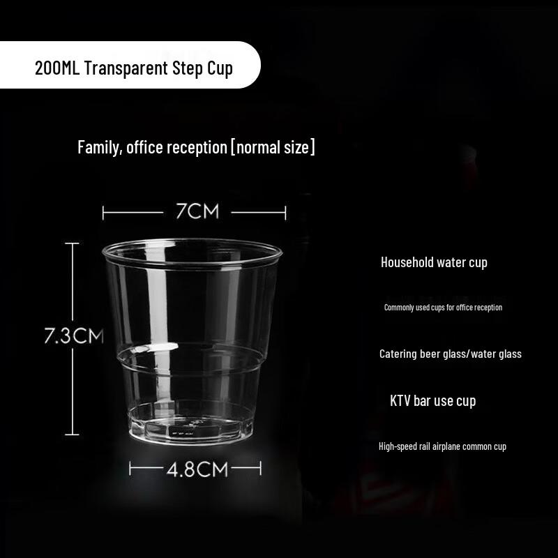 Beiyipin Disposable 200ml Bagasse Octagonal Cups