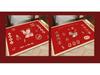 High-End Red Coil Entrance Door Mat - Dirt-Resistant, Washable, Cuttable, and Wear-Resistant
