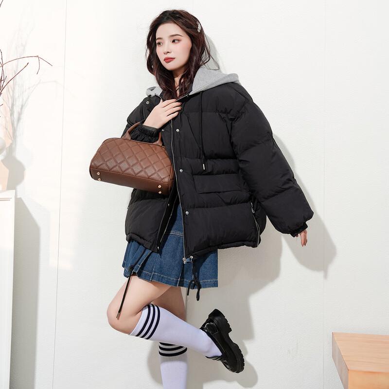 

IMAGINEX Women s Casual Long Sleeve Padded Jacket One Size