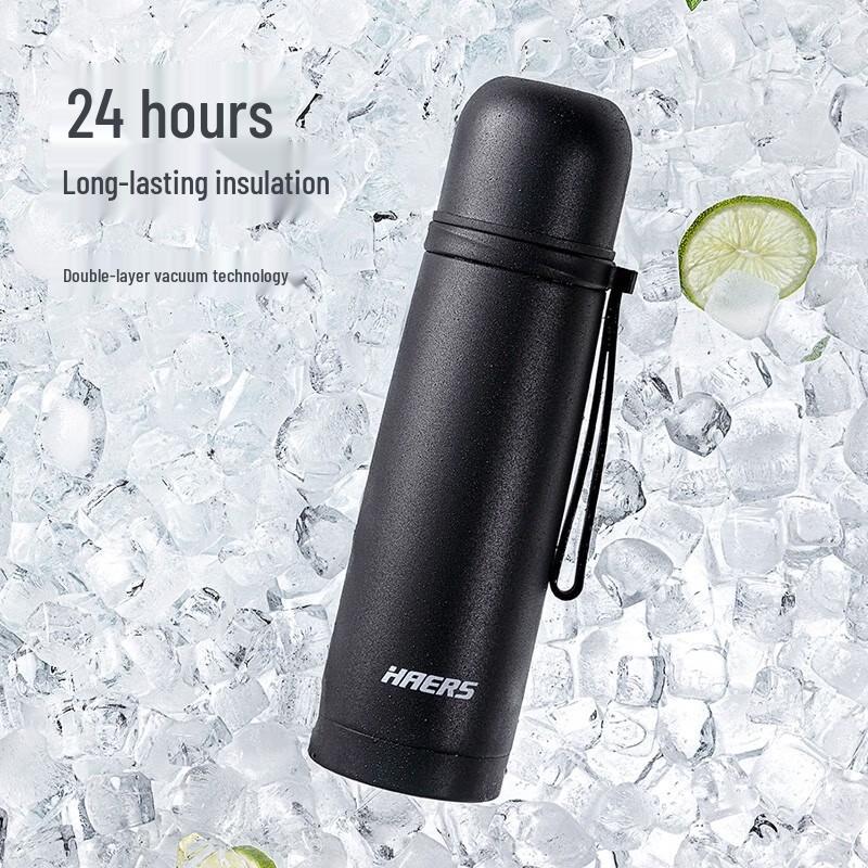 HAERS Large Capacity Bullet Thermos Travel Mug