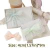 4cm Silk Ribbon Gift Wrapping Bouquets DIY Decor Creative Chiffon Ribbon