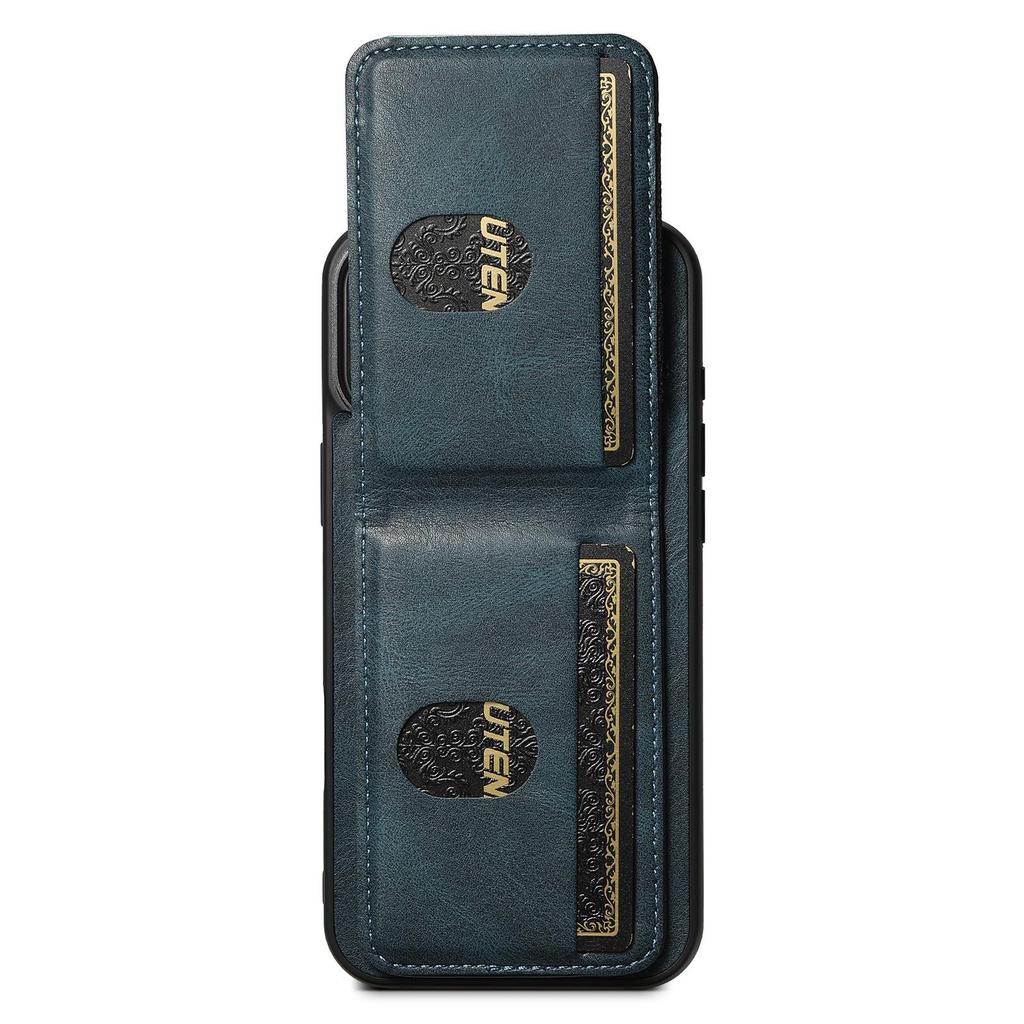 Universal Leather Phone Case with Card Holder & Stand for Apple, Google, Samsung