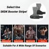 2Pcs Cowhide Gym Gloves Grips Anti-Skid Weight Power Belt Lifting Pads Deadlift Workout Fitness Palm Protection Training Guards