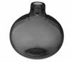 GLASS VASE Dark Gray Single 11cm BOHO STYLE