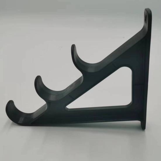 2 buc Suport de perete pentru lansete de pescuit cu accesorii cu șurub Garaj Magazie 3 Raft organizator suport pentru expunere lansete de pescuit Accesorii de pescuit