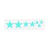1 Sheets Mountain Bike Reflective Stickers Frame Wheel Rim Sticker Fluorescent Stars MTB Bicycle Reflector Decal Accessories