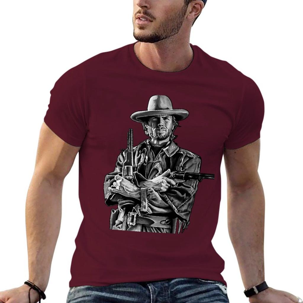 Clint Eastwood Best 8k Tshirt Summer Clothes Sports Fans Unisexs Tshirts