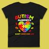 Autism Awareness Accept Understand Love Puzzle Heart Autism Support Womens Tee T Shirt Mens Tops Unisex Top