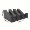 1pc Soap Dish Silicone Drain Tray Bathroom Storage Holder, Silicone Soap Tray