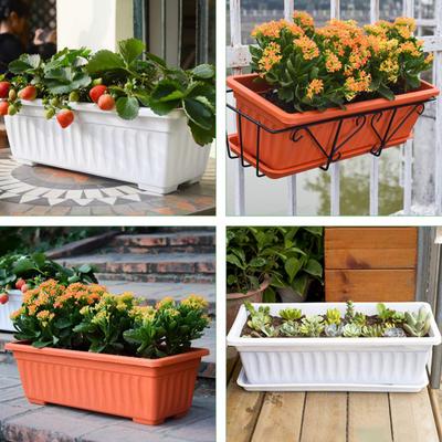 Flowerpot Fade-less Anti-sun Thicken Drain Planter Plant Accessories