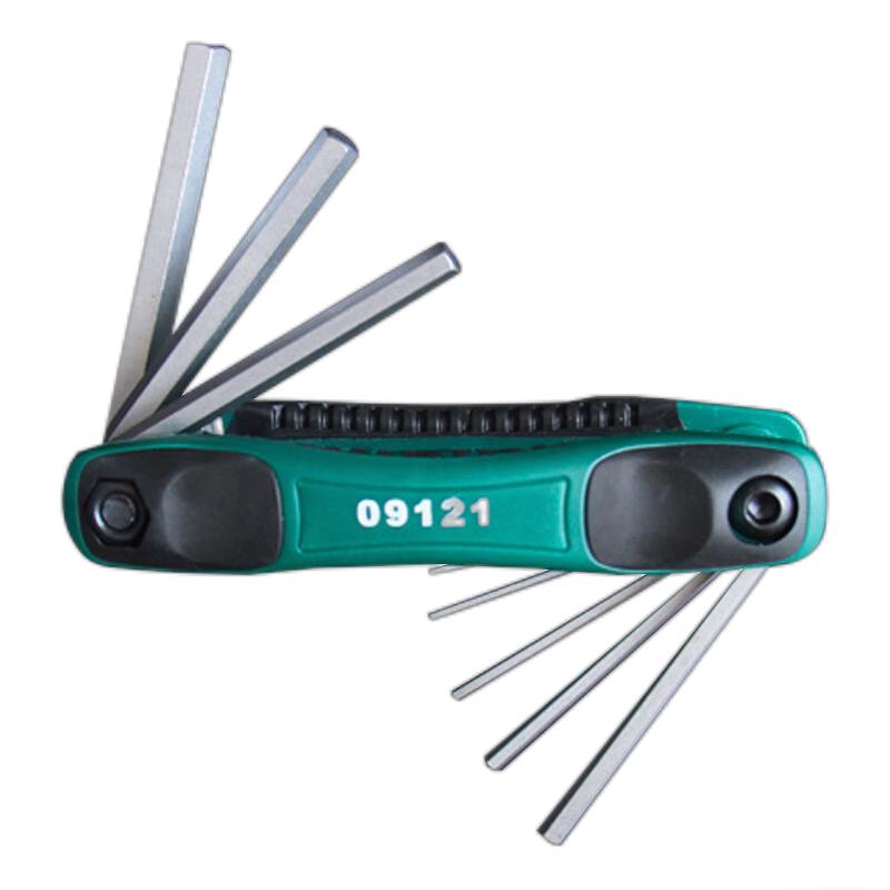 SATA 8-Piece Folding Hex Key Set