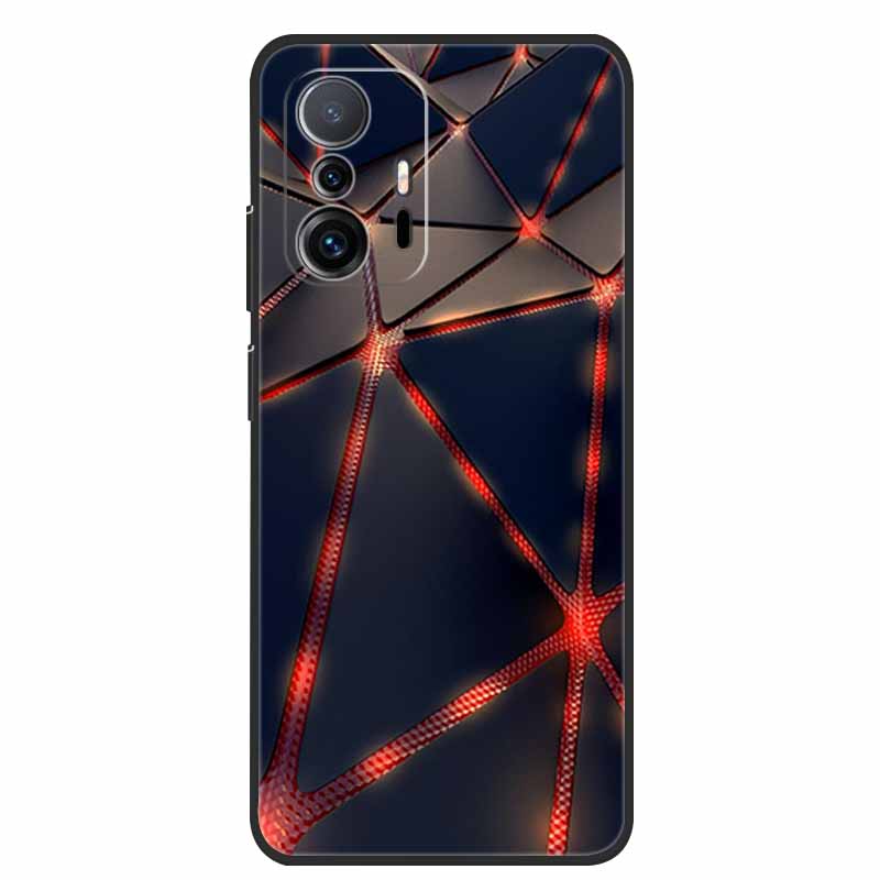 For Xiaomi 11T Pro Case Animals Protective Soft Silicone Cover Phone Cases for Xiaomi Mi 11T Pro 5G Shockproof Mi11T Wolf Coque