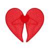 Organza Material Butterfly Wings Heart Dot Design Party Decoration Props  Wedding Anniversary