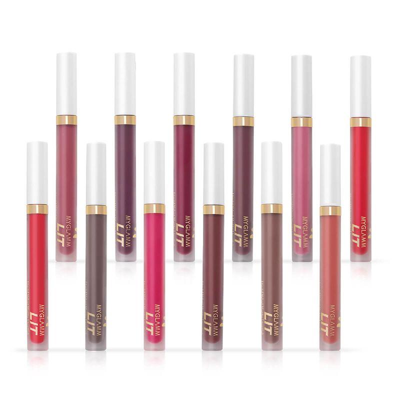 MYGLAMM Lit Velvet Matte Liquid Lipstick - Fake ID
