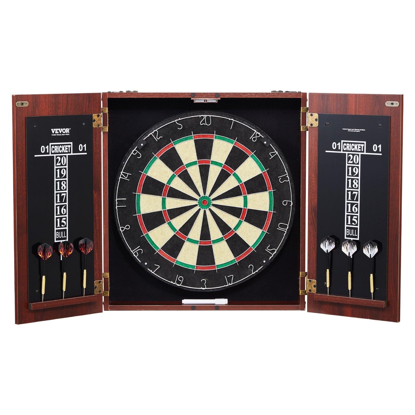 VEVOR Dartboard and Cabinet Set, Ready-to-Play