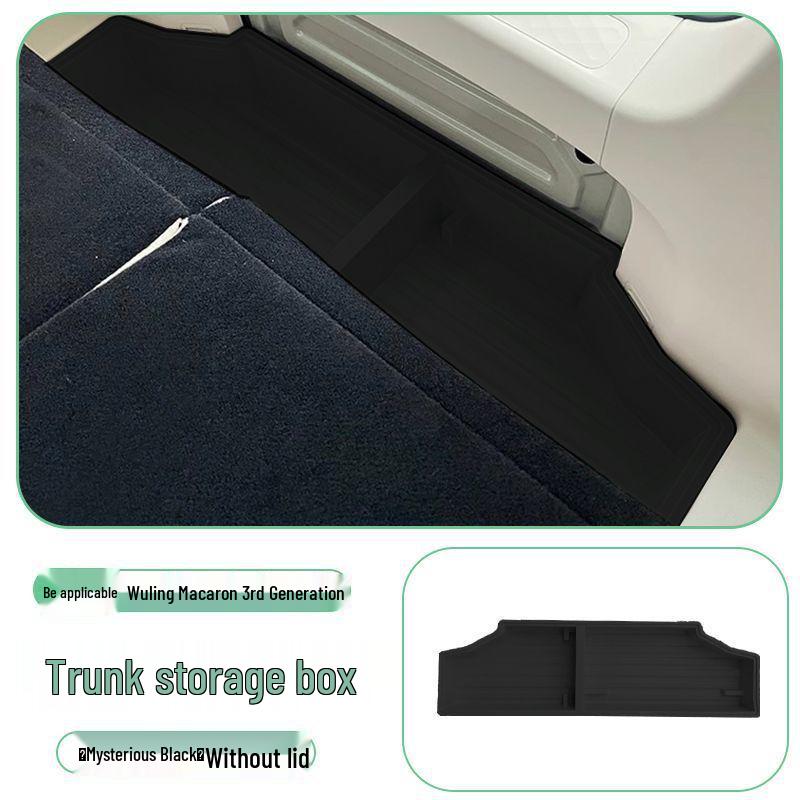 

Wuling Hongguang Mini Macaron Gen-3 Trunk Organizer Mysterious Black