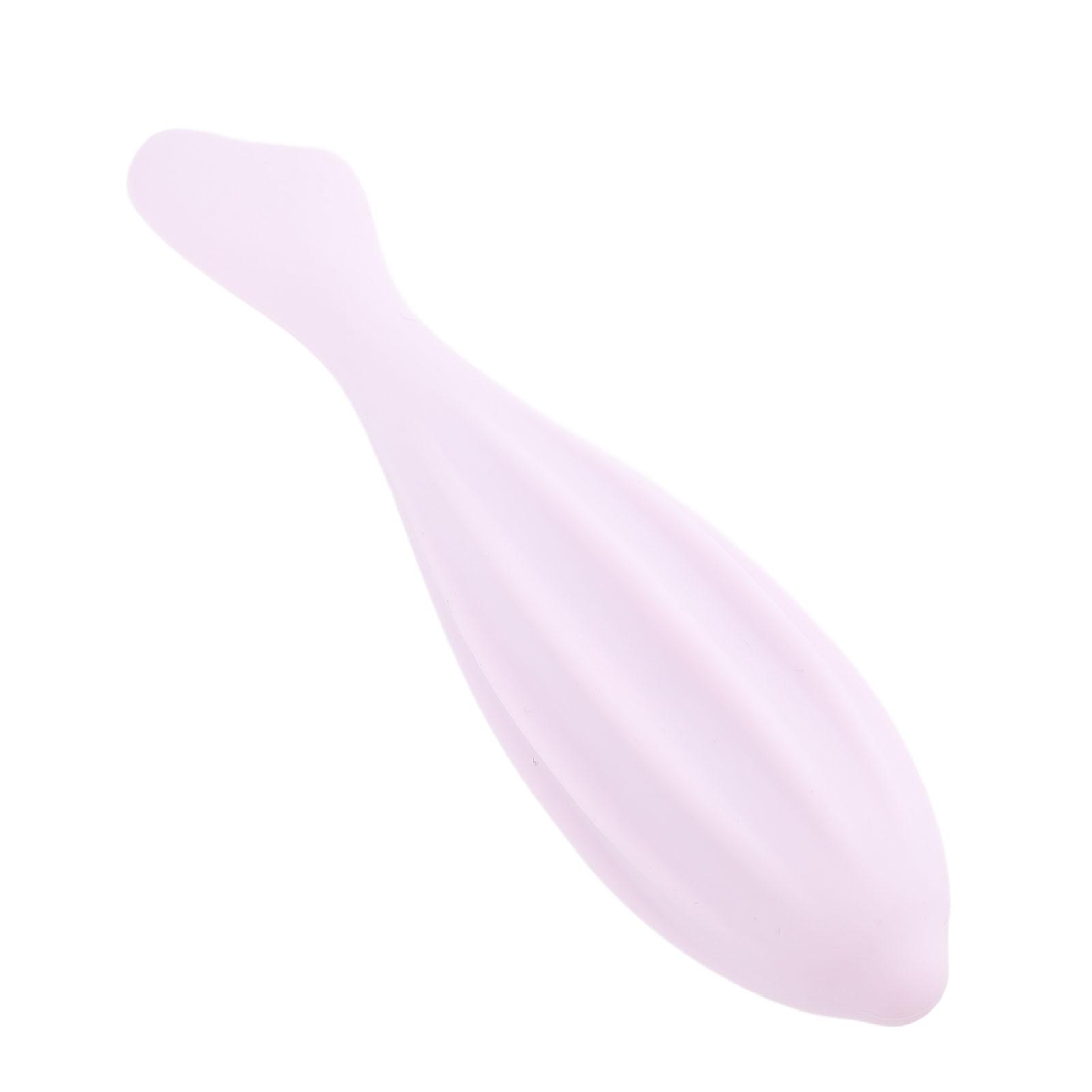 

Силиконовый ролик для лица Инструмент для ухода за кожей Эргономичный Портативный Легко очищаемый Силиконовый массажный ролик для лица розовый