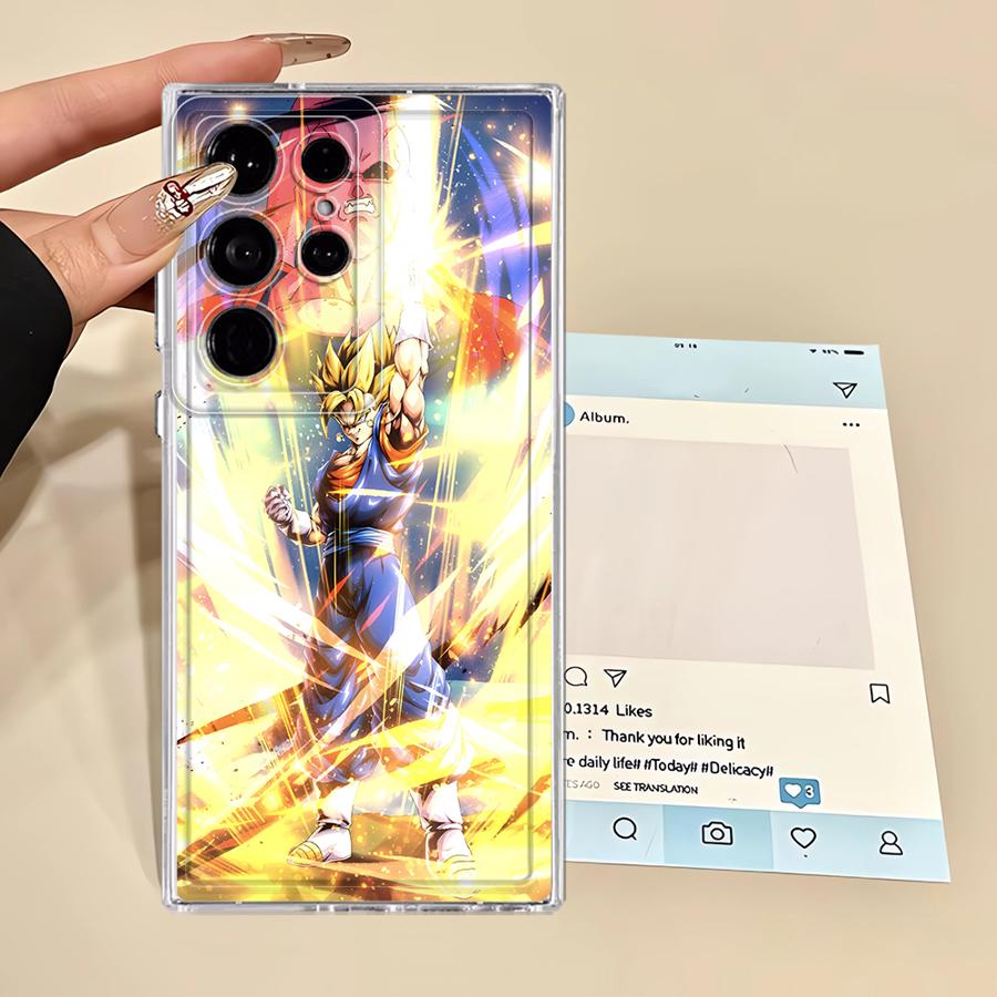 Coque de téléphone intelligente Dragon Ball Goku pour Samsung Galaxy S20 Plus Note 20 Ultra 10 S24 S26 S25 Edge S21 S23 Ultra S22 FE
