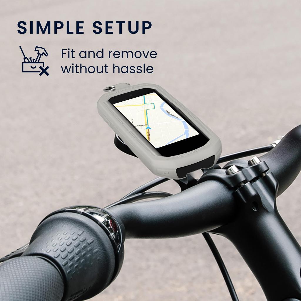 kwmobile Cover Compatible with Garmin Edge 1050 Case - Silicone