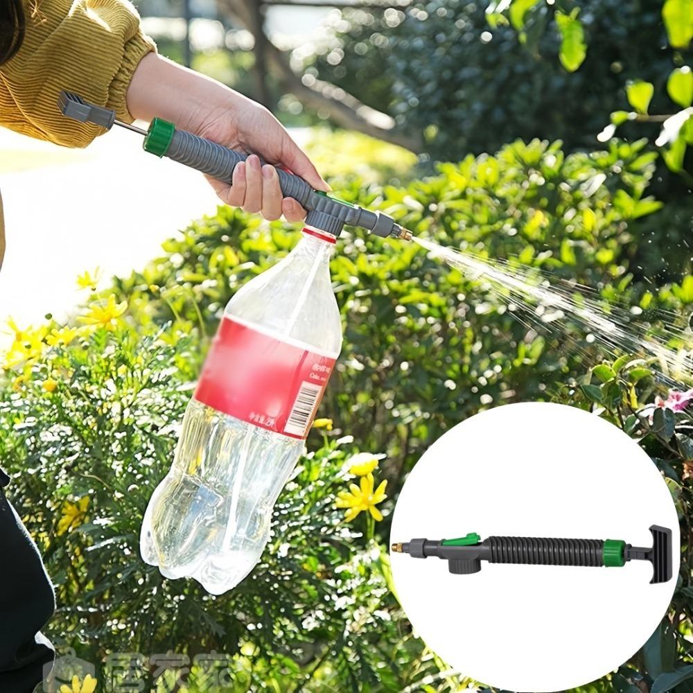 Bewässerungsspray Zugtyp Getränkeflaschendüse zum Sprühen Bewässern Multifunktionshaushalt Waschen Druck Zerstäubungsdüse