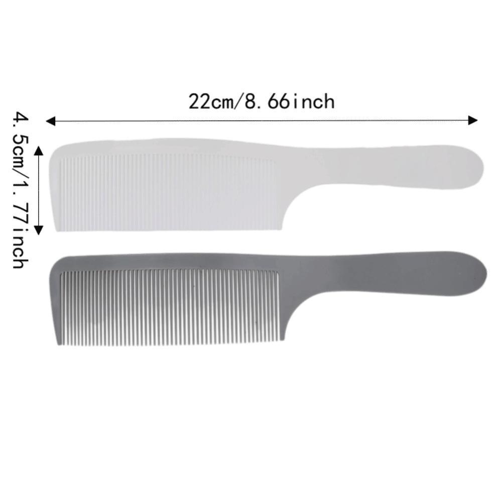 4PCS Ergonomic Handle Barber Clipper Combs Multi-Color Set Flat Top Comb Hair Cutting Comb  Home Use