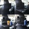 Table à manger portable pour voiture pliable plateau porte-gobelet de nourriture étagère de rangement intérieur de voiture porte-gobelet de siège arrière pièces automobiles multifonctions