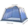 Outdoor Camping Tent, Cool Shed, Mosquito Proof, Sun Shading, Picnic, Barbecue, Beach, Portable Courtyard Tent