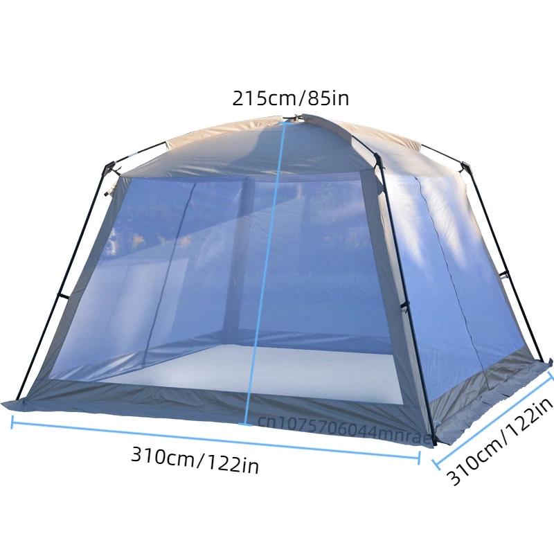 Outdoor Camping Tent, Cool Shed, Mosquito Proof, Sun Shading, Picnic, Barbecue, Beach, Portable Courtyard Tent