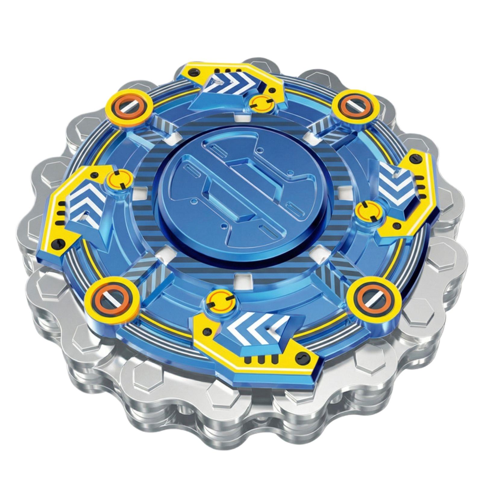 -Sized Mechanical Finger Stress-Relief Toy – Chain синий