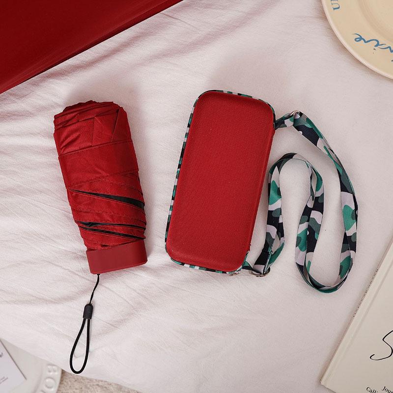 

Мини карманный зонт от солнца - Скидка 60% - Портативный двухцелевой анти-УФ для защиты от солнца и дождя