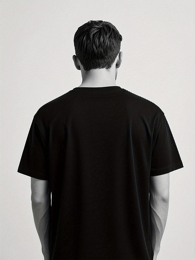 Graphic T-Shirt for Men "Nothing Better Than Peeing Outside" - 100%, Slim Fit Short Sleeves with Mountain Sun Black Casual T