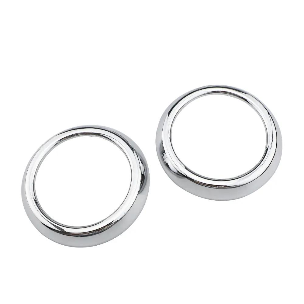 For Toyota RAV4 Rav 4 2013 - 2019 AC Air Vent Cover Ring 2Pcs Air Conditioning Outlet Sticker Decoration Frame Trim Accessories