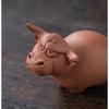 Creative Cute Calf Statue Angry Bull Sculpture Ceramic Animal Figurine Modern Art Home Living Room Desktop Ornament Accessories
