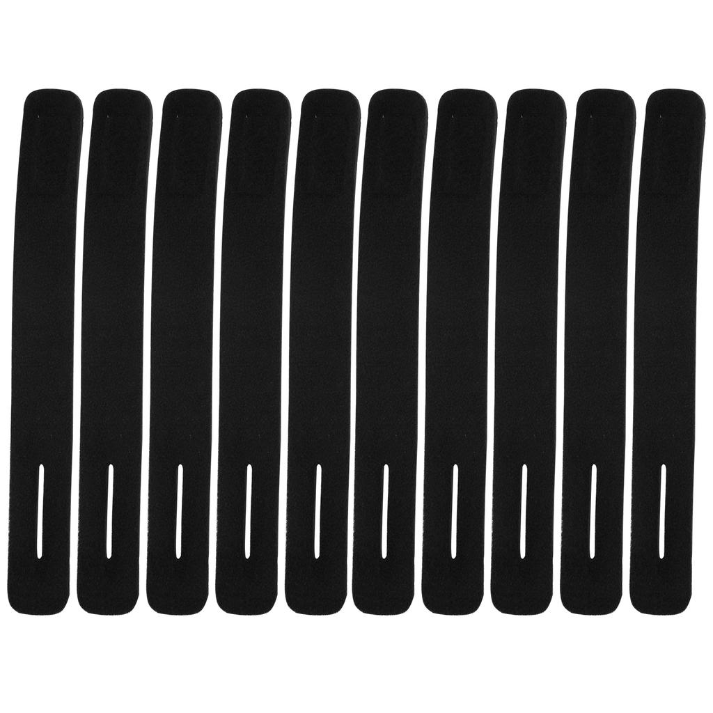 10Pcs Set Fishing Rod Tie Strap AntiSlip Pole Fixing Band Rod Wrap Holder Accessory