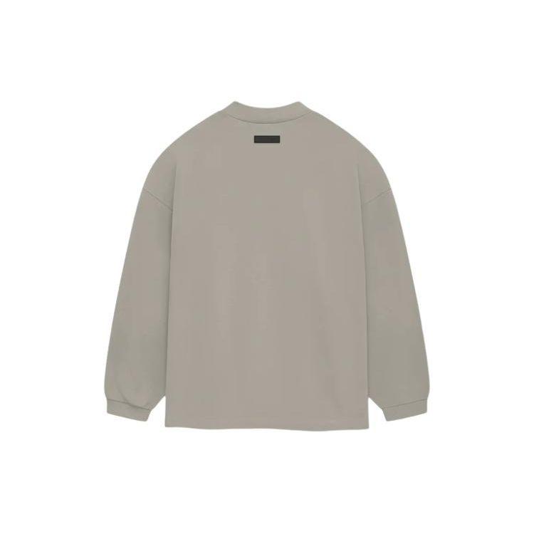 Fear of God Essentials Long-Sleeve Shirt II Seal Men Tops Grey 125SP244205F