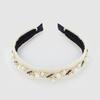 LALA Pearl Ethnic Hairband - Ivory