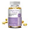 Cápsulas de Suporte Noturno 500mg, Suplemento Alimentar Herbal Natural, 120 Cápsulas Moles
