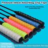 Anti Slip Badminton Racket Grip Tape Sweat Absorbent Racket Handle Wrap  Badminton Accessories