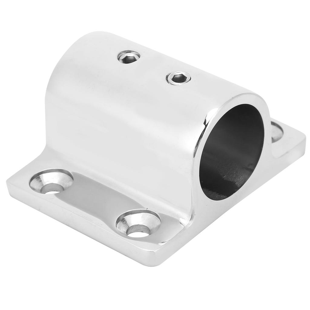 Marine Pipe Rectangular Base Stainless Steel Boat Tube Square Base Boat Hardware Accessory22MM
