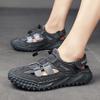 Summer Men Sandals Genuine Leather Mens Casual Shoes Outdoor Men Leather Sandals for Men Beach Shoes Roman Mens Shoes