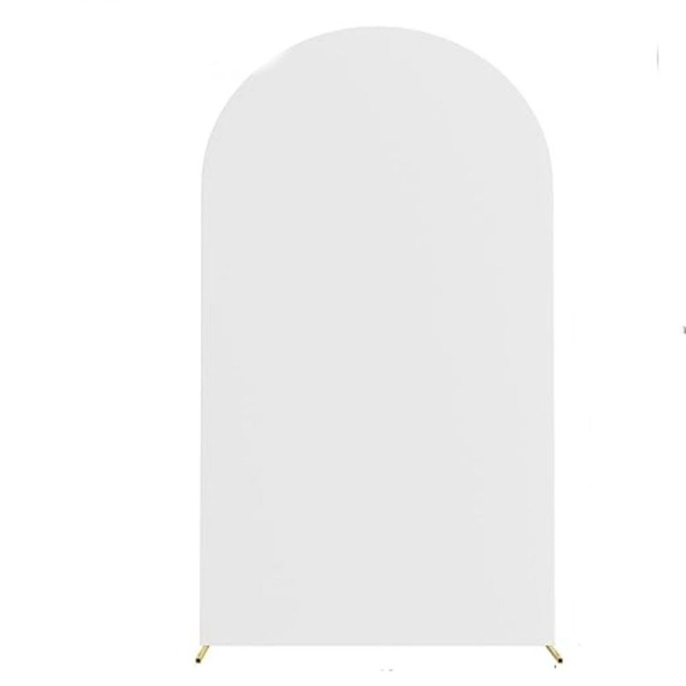 

Фотобутафория Свадебный Фон Чехол Двусторонний Чехол для Фона Чехлы для Арочной Стойки Вечеринка по случаю Дня рождения 6FT белый